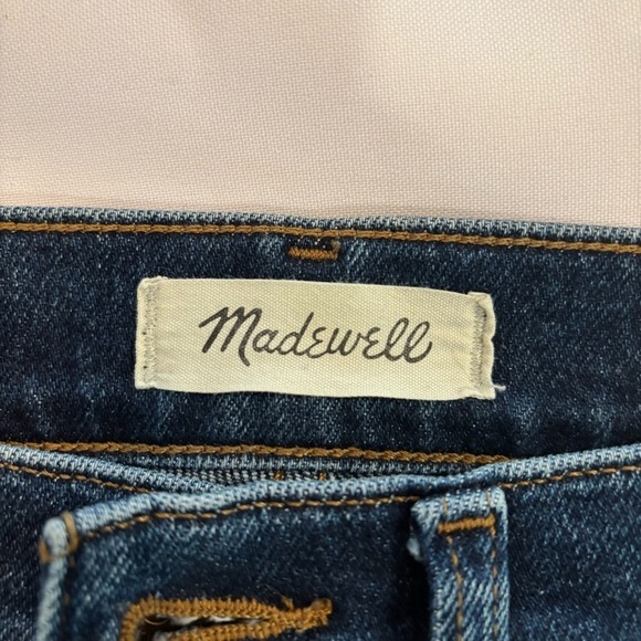MADEWELL Y2K 90s 2000s Dark Wash Denim The Mom Jean High Rise Denim 29 - Picture 7 of 12
